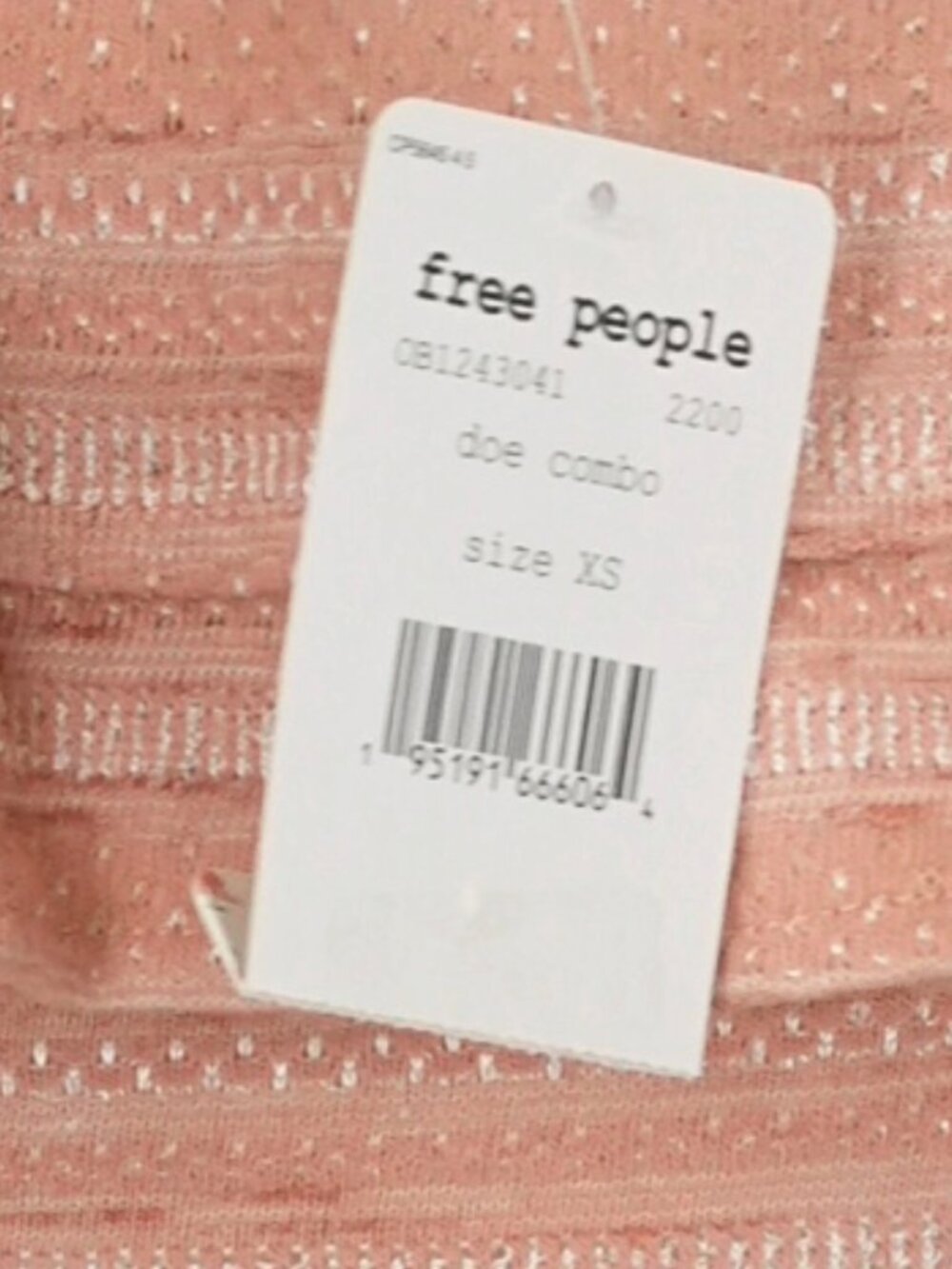 NWT Free People Heirloom Ruffle Boho Top Boho Cottagecore Ruffle Romantic XS $78 - Picture 6 of 11